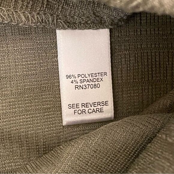 C Est. 1946 High Rise Wide Leg Pants Olive Green Size 18 / 20 W - Picture 5 of 10